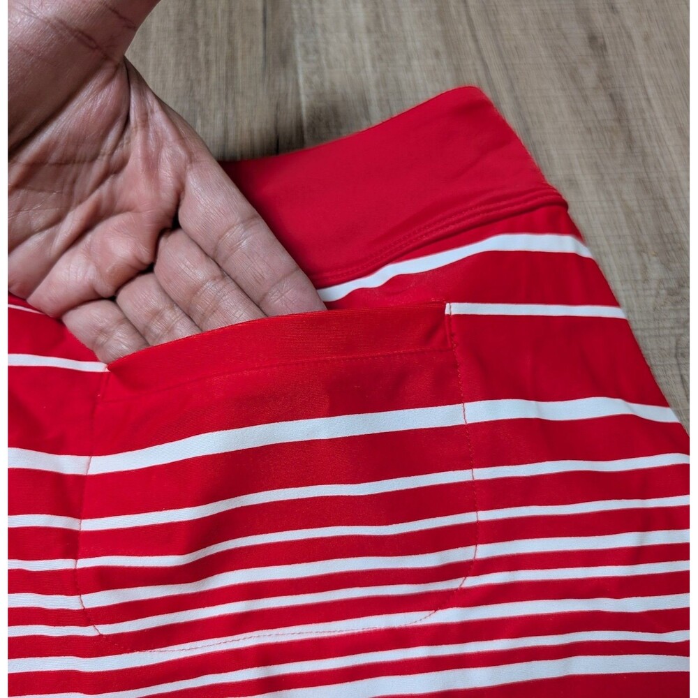 Athleta Size S Encinitas Kata Swim Skirt Stretch Striped Beach Swimsuit Cute EUC - Picture 6 of 10